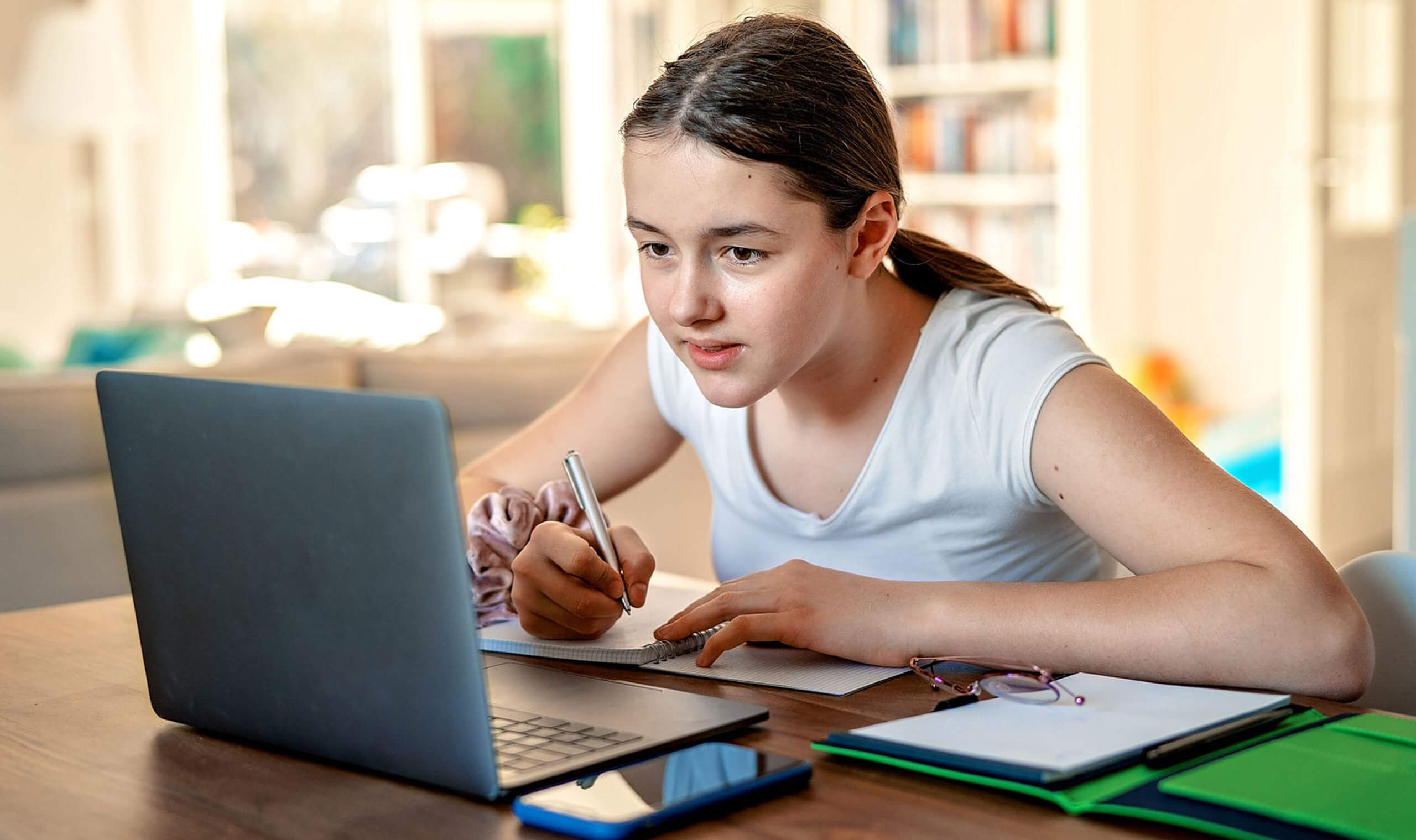 Girl In laptop